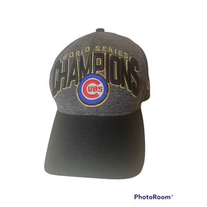 NEW Chicago Cubs New Era 2016 World Series Champs 39THIRTY On-Field Cap Hat